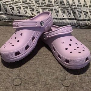 Woman’s crocs
